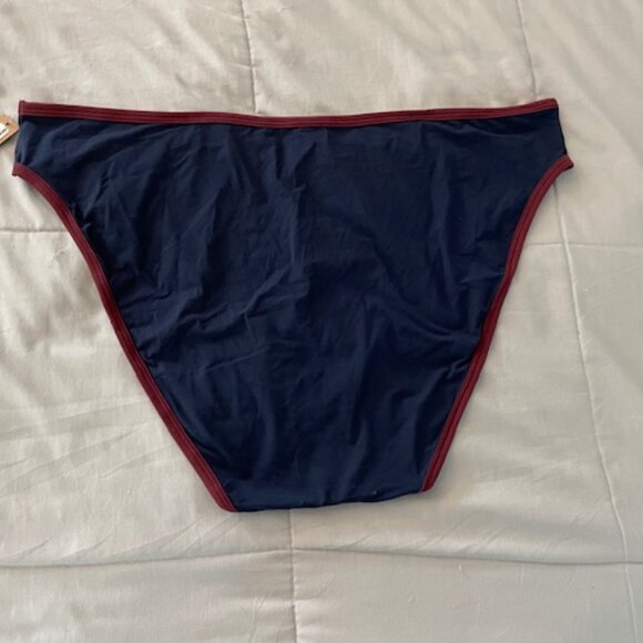 NWT SKIMS Everybody High Rise Bikini Navy Size 4x Make Your Own Bundle  $20 NEW - Picture 9 of 15